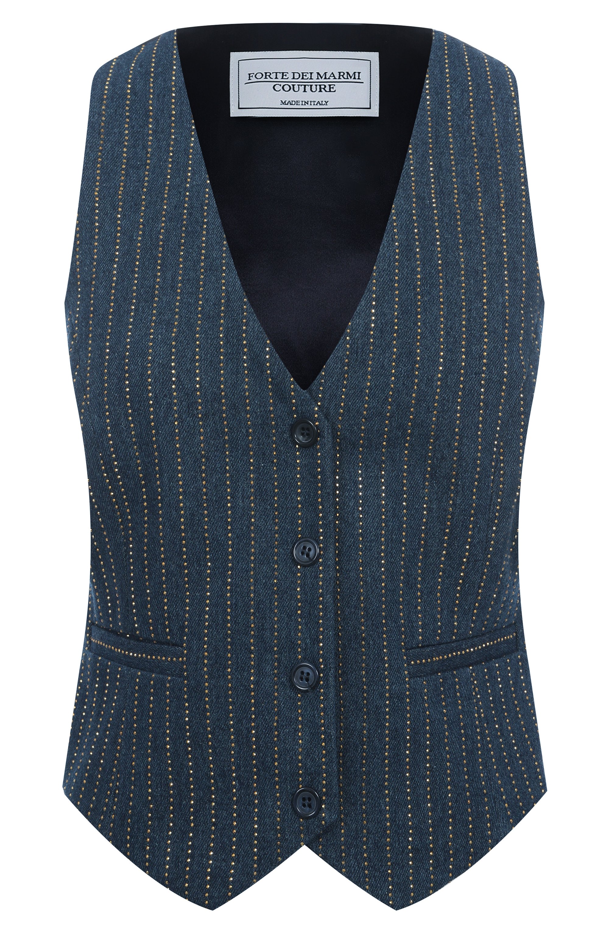 Джинсовый жилет FORTE DEI MARMI COUTURE, арт. 25SF5437, фото 1