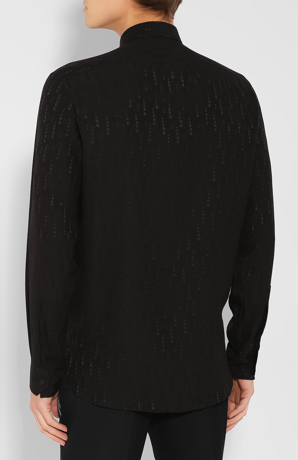 Шелковая рубашка SAINT LAURENT, арт. 564172/Y097V, фото 4