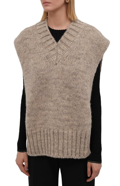Жилет из шерсти и хлопка MAISON MARGIELA, арт. S51TH0081/S17802, фото 3