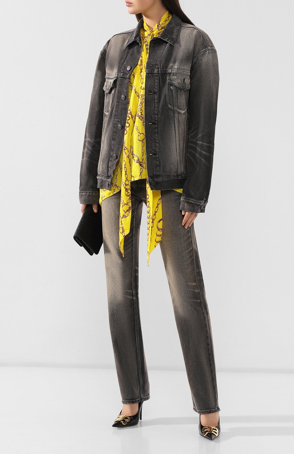 Джинсовая куртка BALENCIAGA, арт. 583431/TEW05, фото 2