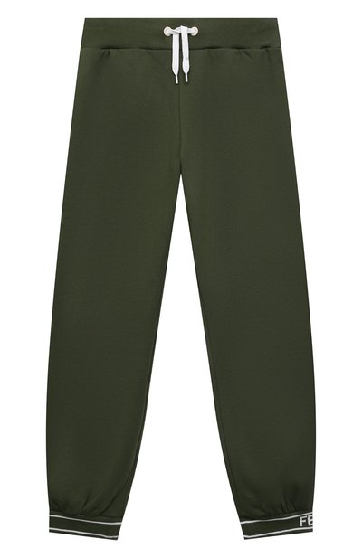 Хлопковые джоггеры FENDI, арт. JMF355/AG18/8A-12+, фото 1