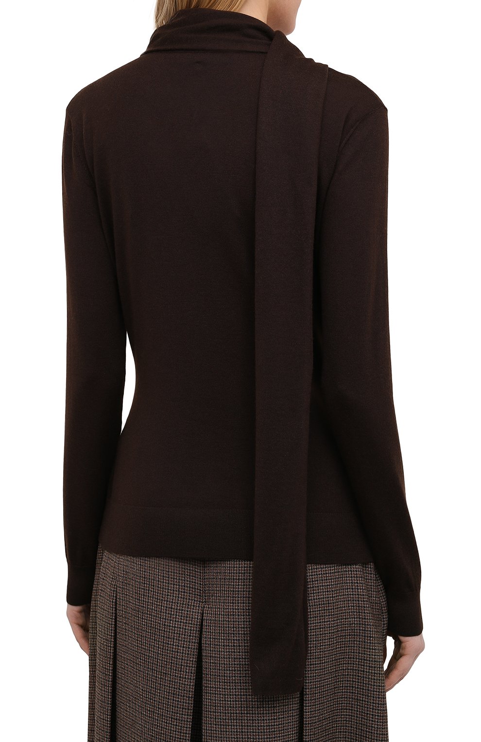 Кашемировый пуловер RALPH LAUREN коричневого цвета по цене 149500 руб., арт. 290823275, фото 4 Кашемировый пуловер RALPH LAUREN, арт. 290823275, фото 4