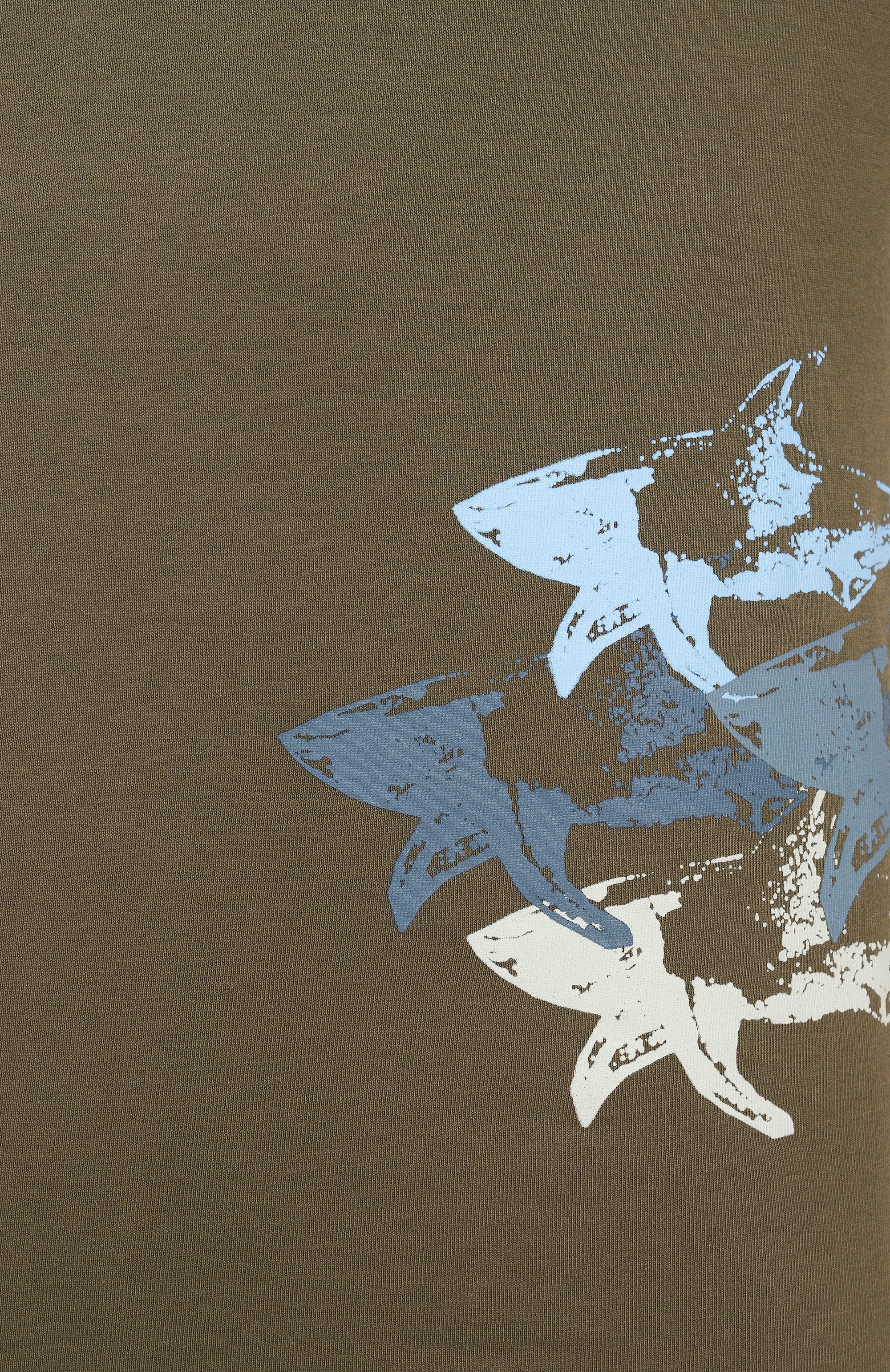 Хлопковая футболка PAUL&SHARK, арт. 25411040, фото 6