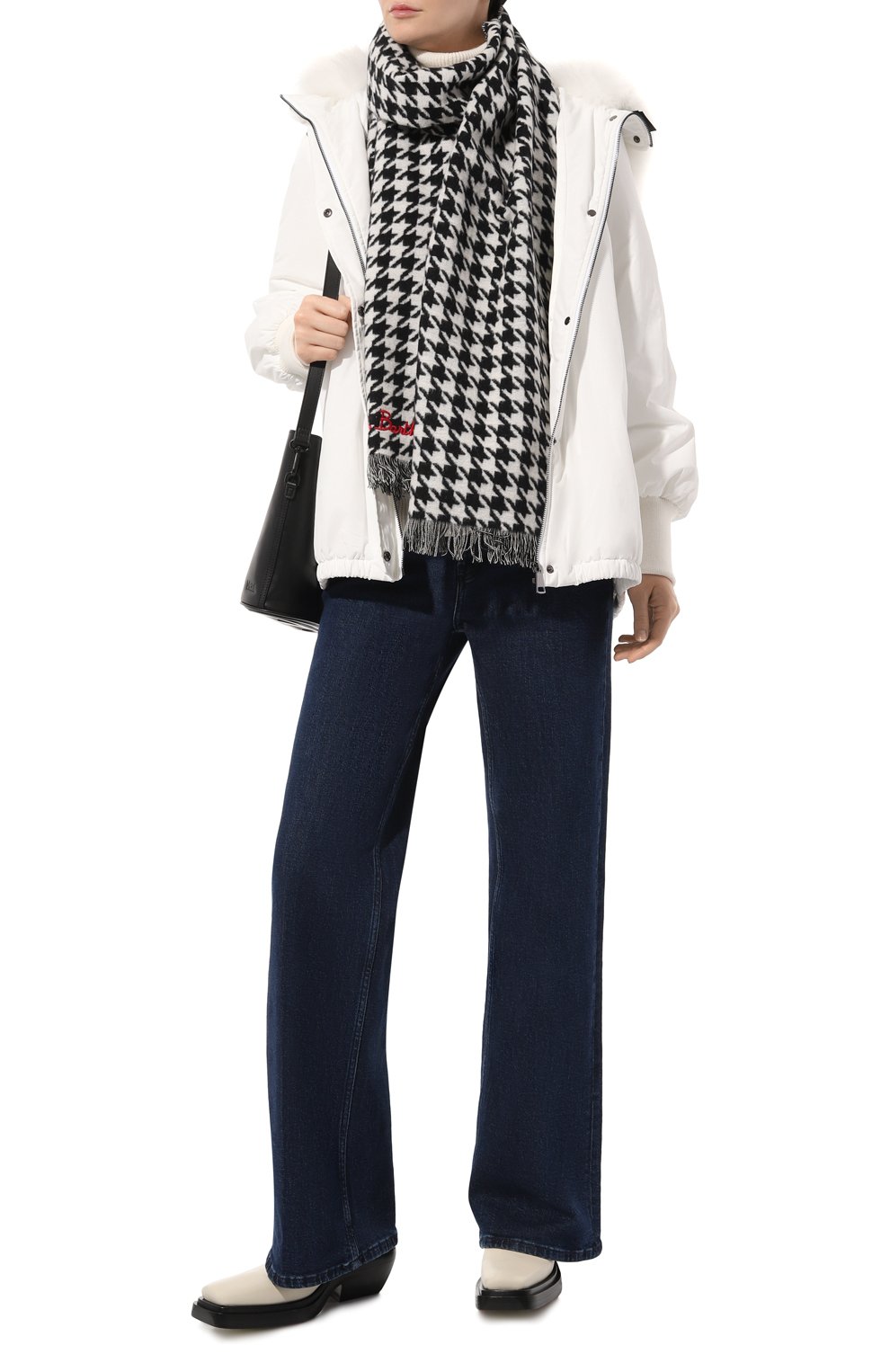 Шарф из хлопка и шерсти MC2 SAINT BARTH, арт. STBA/BLANKET SCARF L/00536E, фото 2