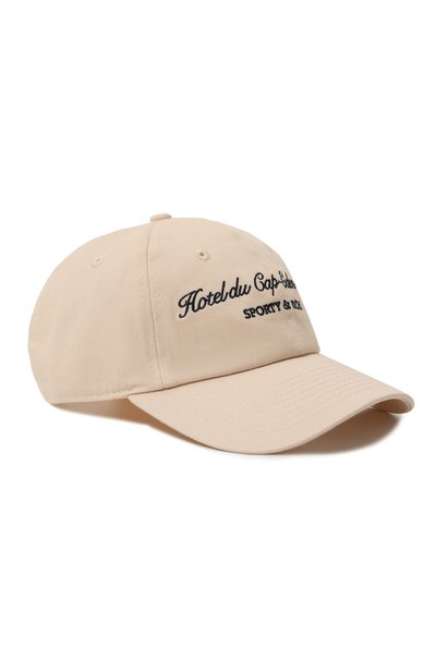 Хлопковая бейсболка sporty & rich х hotel du cap-eden-roc SPORTY AND RICH, арт. AC040501651CR01, фото 1