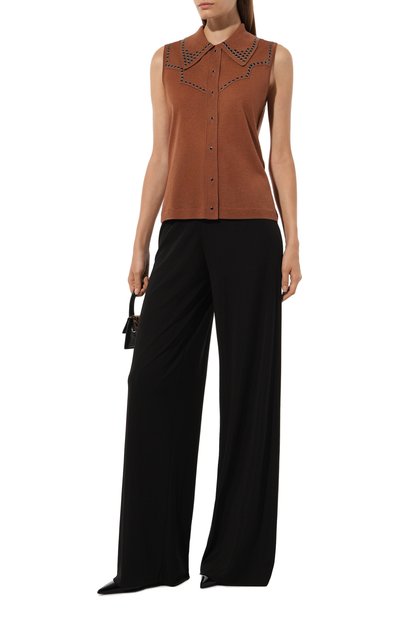 Топ из шерсти и хлопка DOROTHEE SCHUMACHER, арт. 610107, фото 2