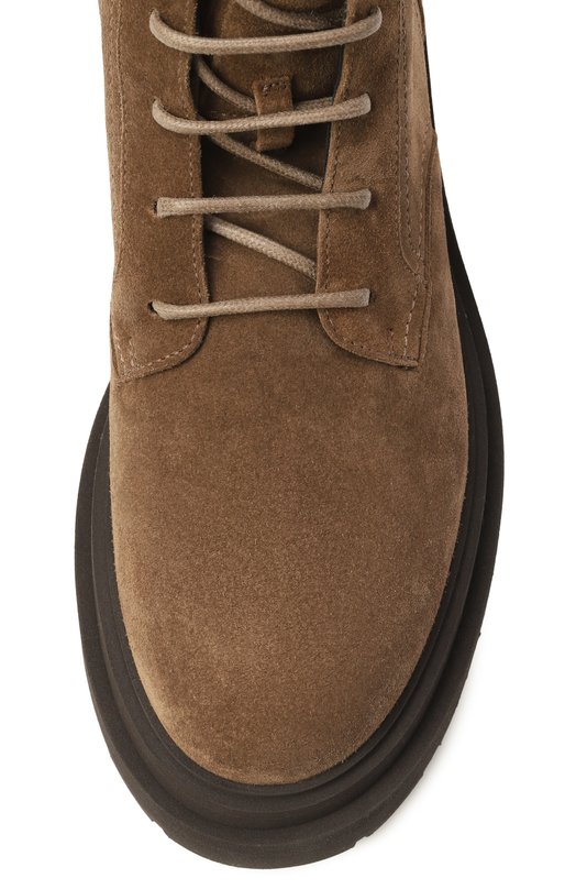 Замшевые ботинки Brunello Cucinelli MZSFG3036P Коричневый  MZSFG3036P Фото 6