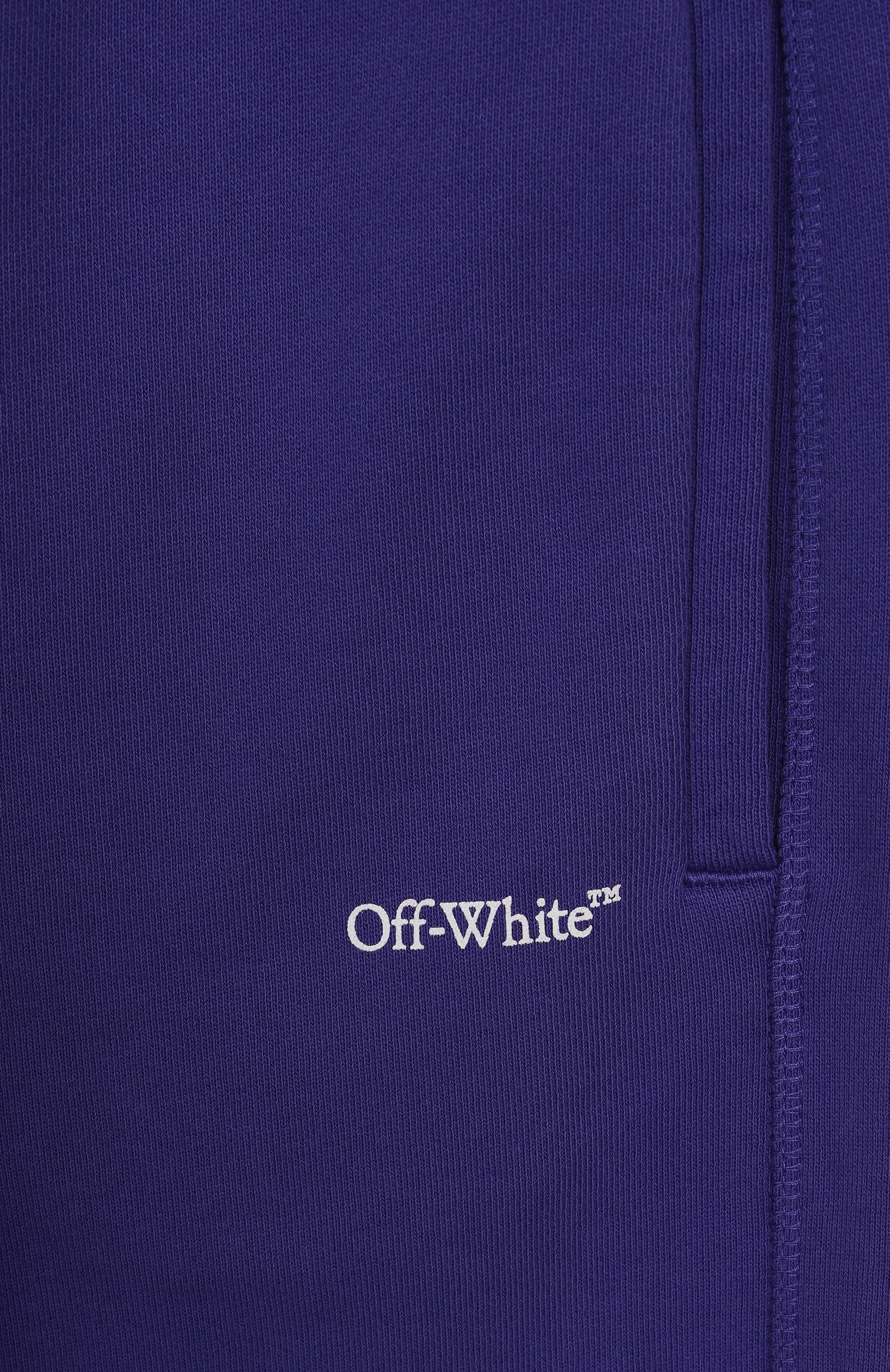 Хлопковые джоггеры OFF-WHITE, арт. 0GCH001S25FLE002/12+, фото 3