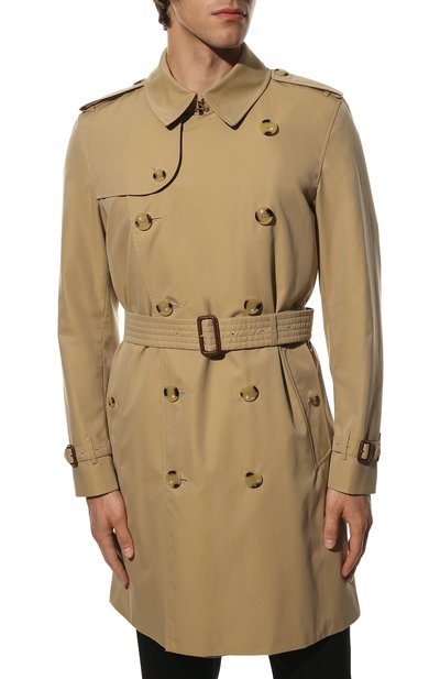 Хлопковый тренч BURBERRY, арт. 8045859, фото 3