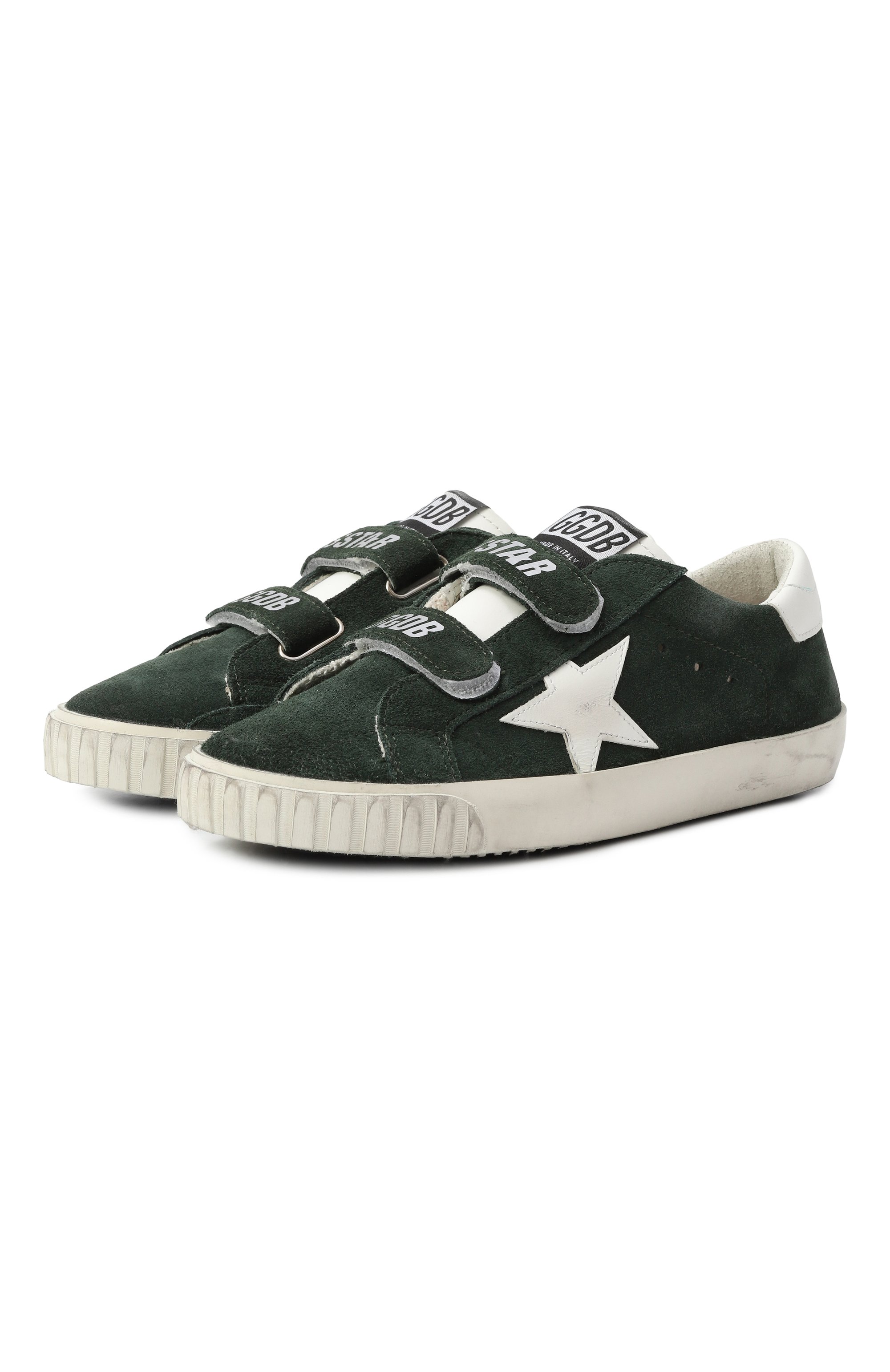 Кожаные кеды super-star GOLDEN GOOSE DELUXE BRAND, арт. GYF00847.F006904, фото 1