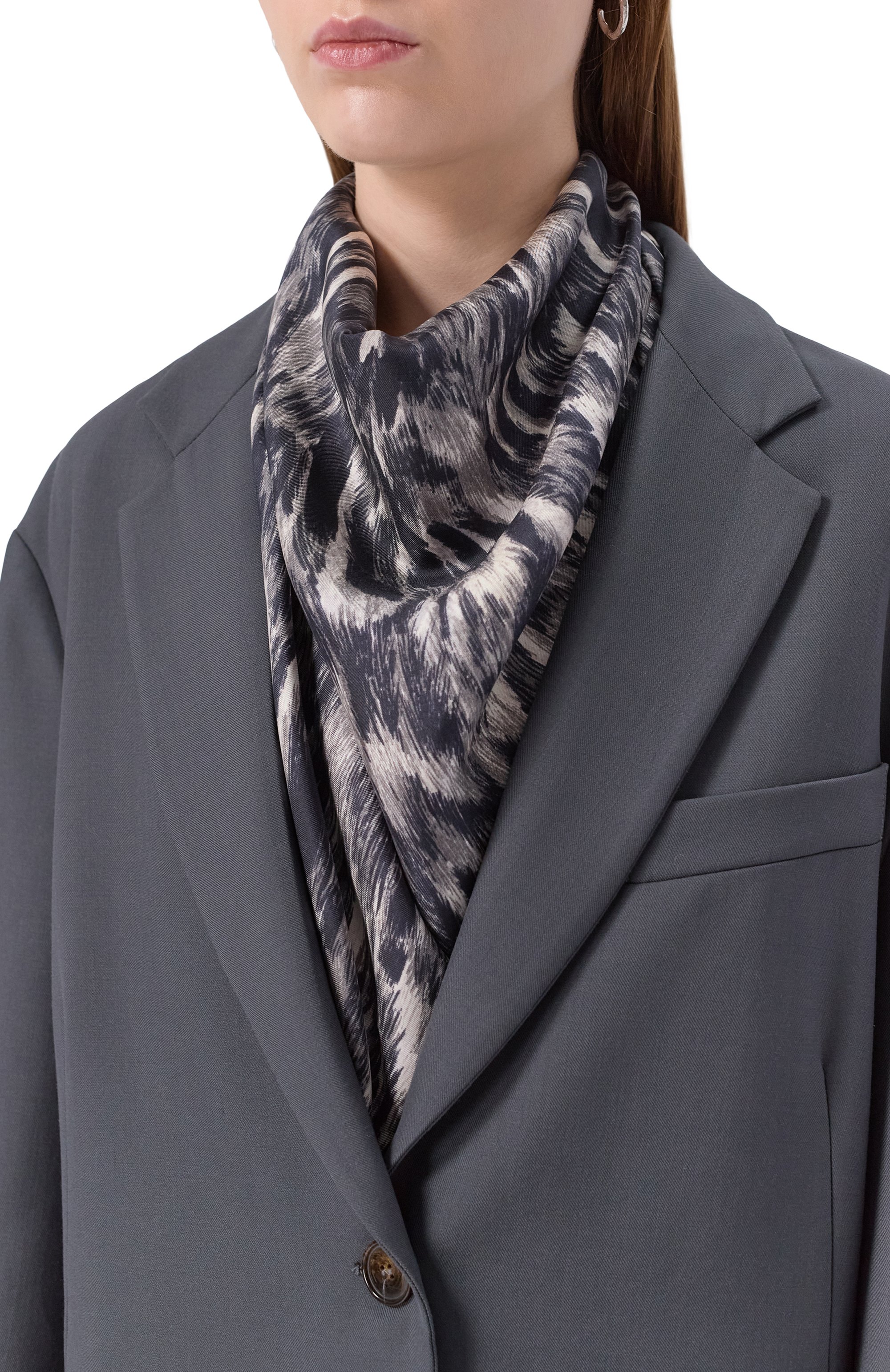 Шелковый платок GIVENCHY, арт. 710009727, фото 2