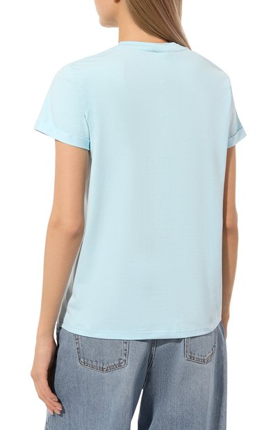 Хлопковая футболка SEVEN LAB, арт. T #q blue, фото 4