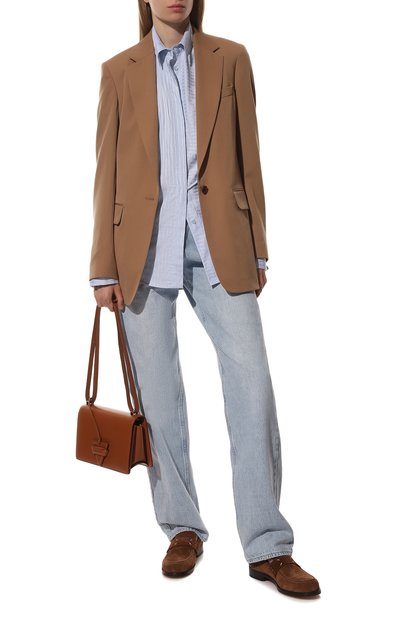 Рубашка из хлопка и вискозы LORENA ANTONIAZZI, арт. A2268CA01A/3947, фото 2