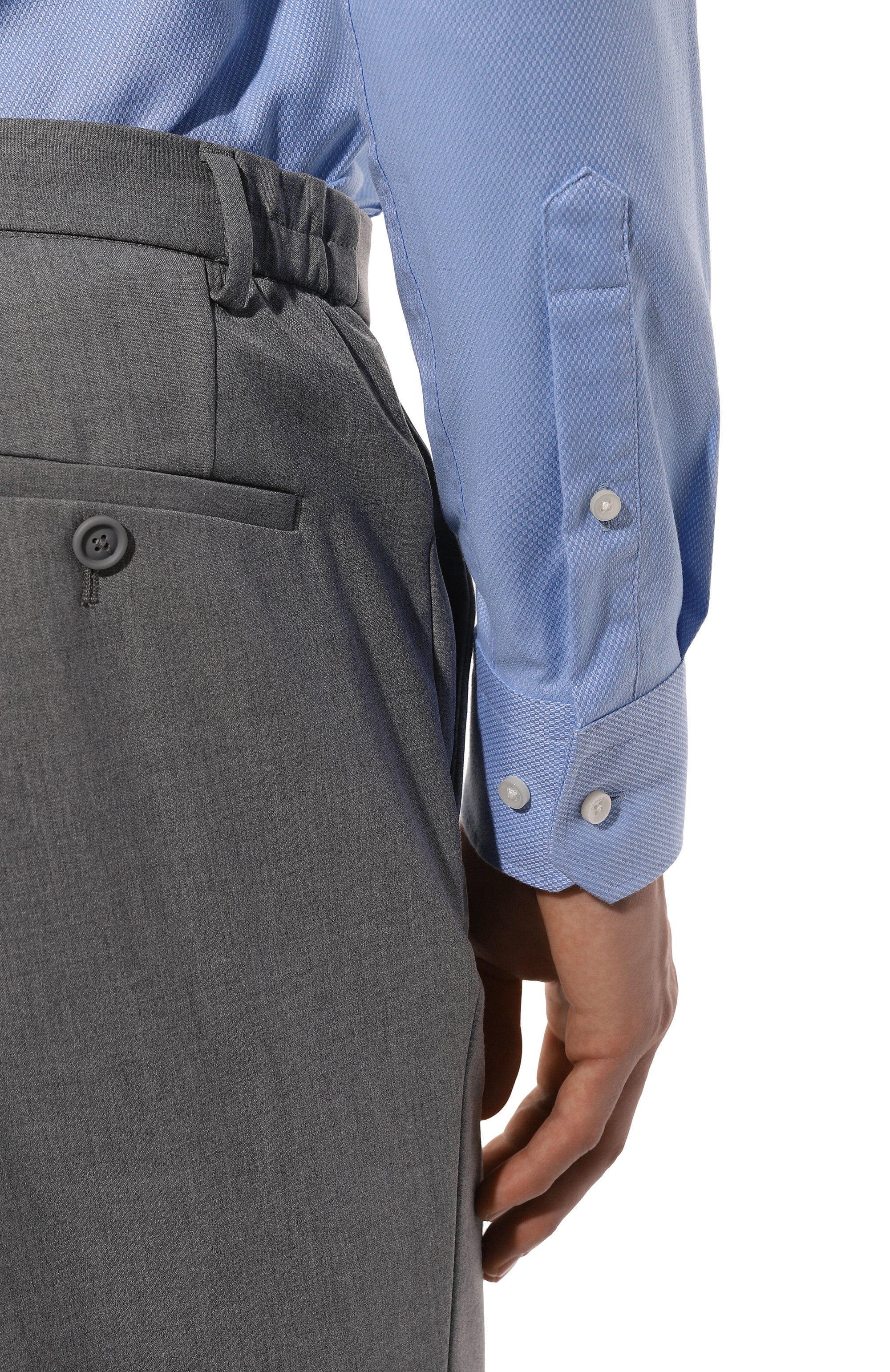 Хлопковая сорочка BOSS, арт. 50489830, фото 5