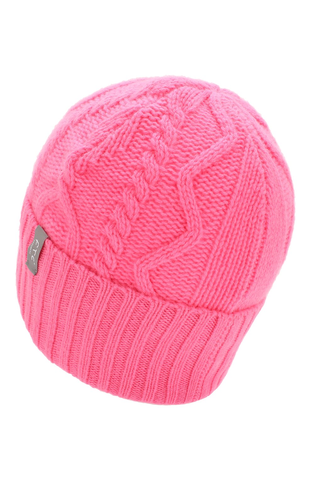 Кашемировая шапка FTC розового цвета по цене 10800 руб., арт. 770-0020, фото 2 Кашемировая шапка FTC, арт. 770-0020, фото 2