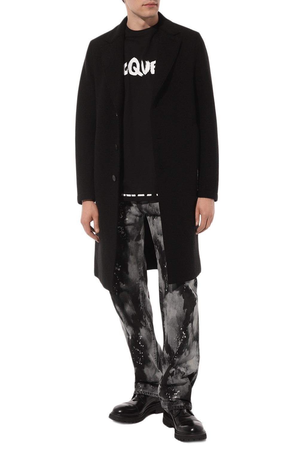 Хлопковая футболка ALEXANDER MCQUEEN, арт. 622104/QTZ57, фото 2