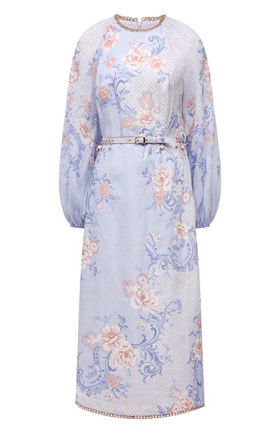 Женское льняное платье ZIMMERMANN, арт. 2879DP0S