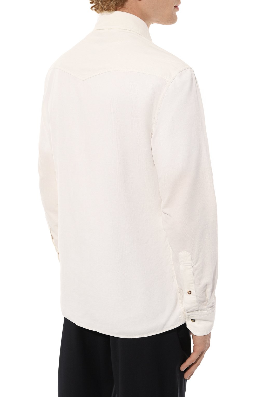 Вельветовая рубашка BRUNELLO CUCINELLI, арт. ML688B2151, фото 4