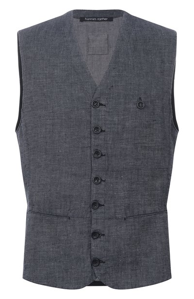 Мужской льняной жилет HANNES ROETHER, арт. WE26SPER.6048