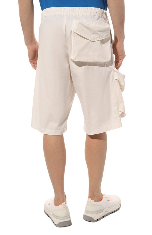 Хлопковые шорты Oamc Кремовый, фото 4