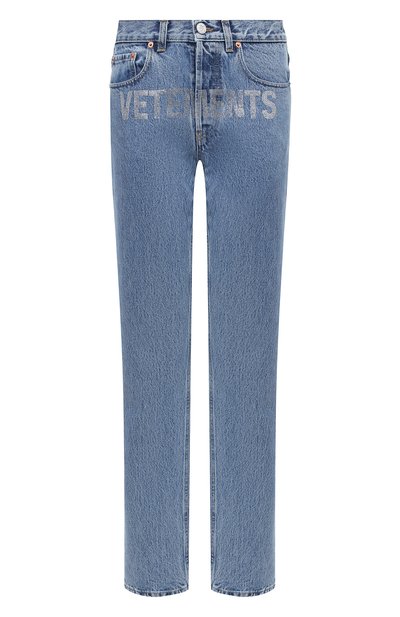 Женские джинсы VETEMENTS, арт. WAH21PA132 2803/LIGHT BLUE