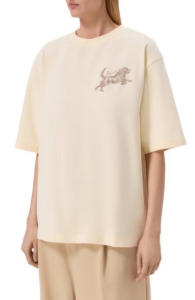 Хлопковая футболка JACQUEMUS, арт. 26HTSU00346/AJ00226, фото 3