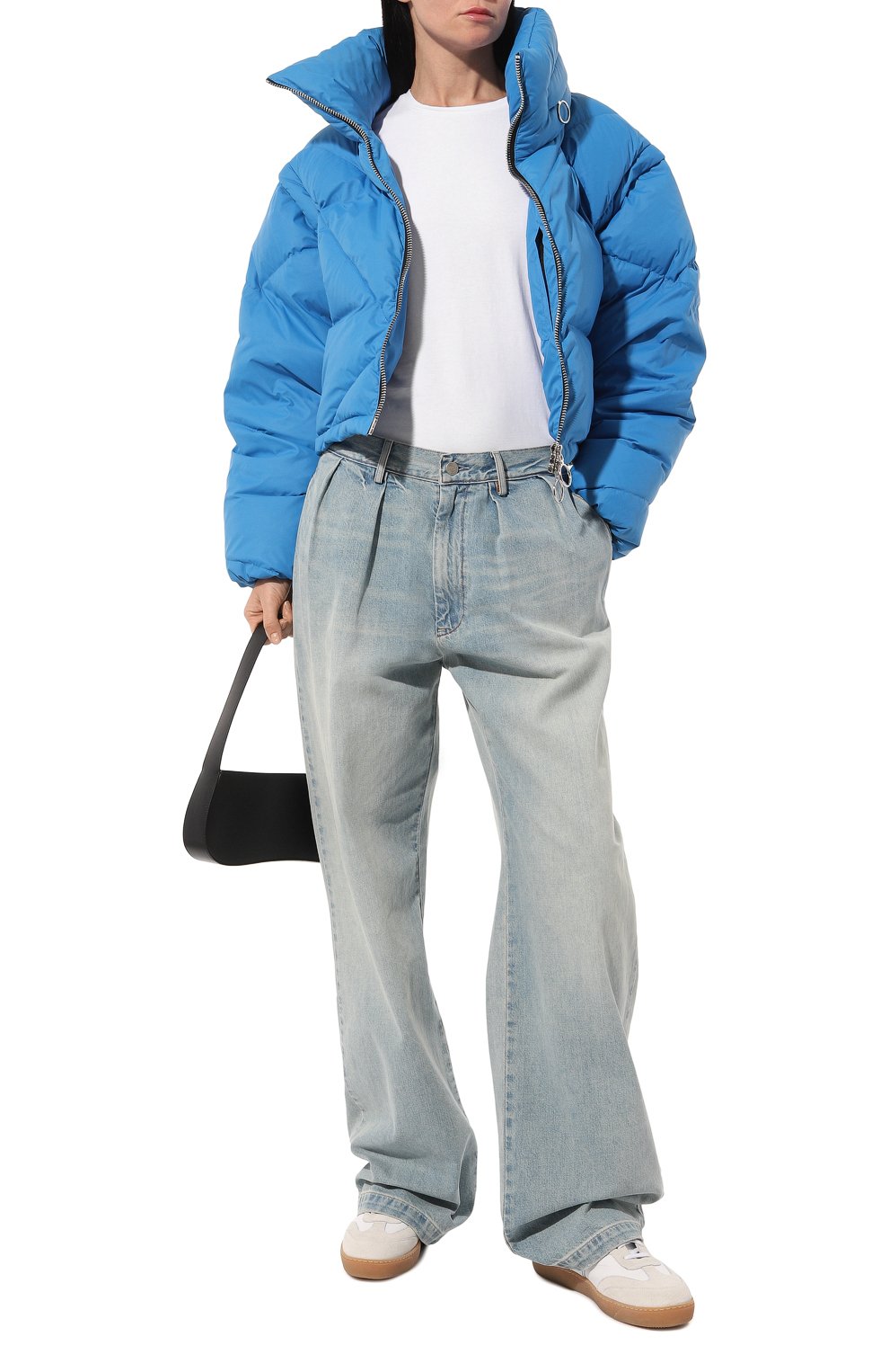 Пуховик ERMA голубого цвета по цене 50820 руб., арт. FW0617, фото 2 Пуховик ERMA, арт. FW0617, фото 2