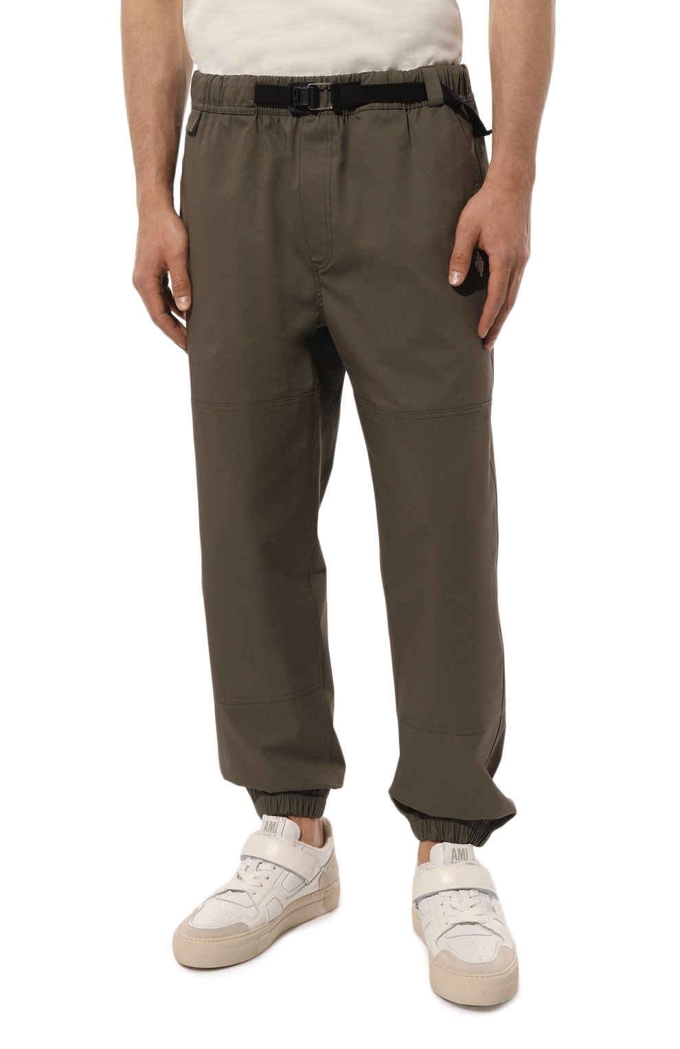 Хлопковые джоггеры MARCELO BURLON, арт. СМС А178F22FAB0015601, фото 3