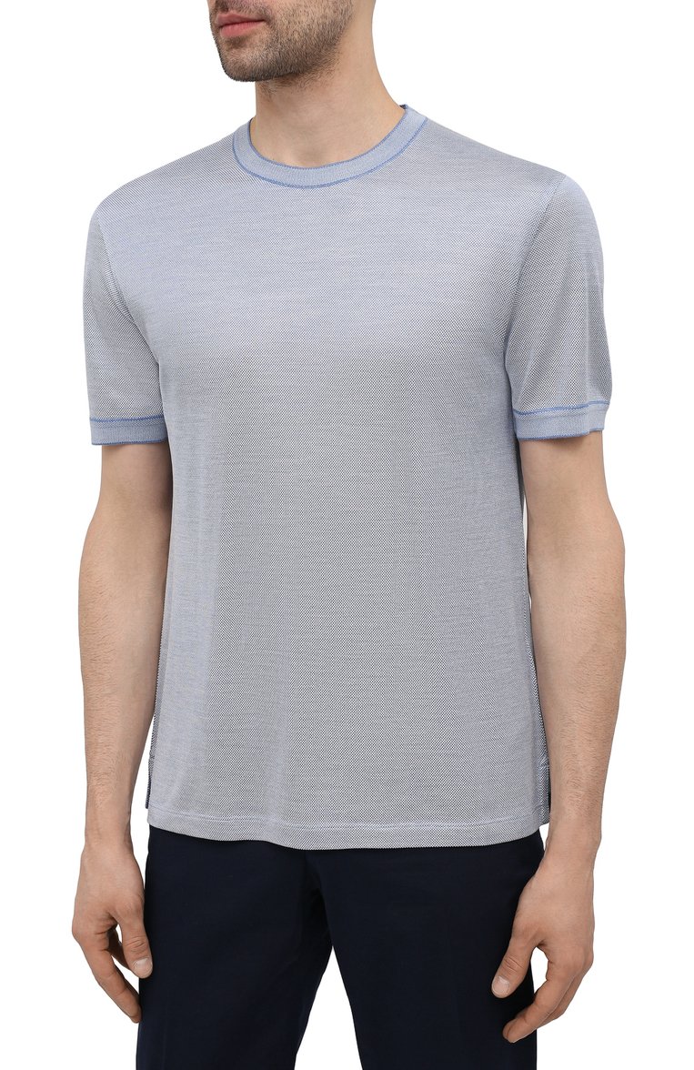 Шелковая футболка ZEGNA, арт. UW330/706, фото 3