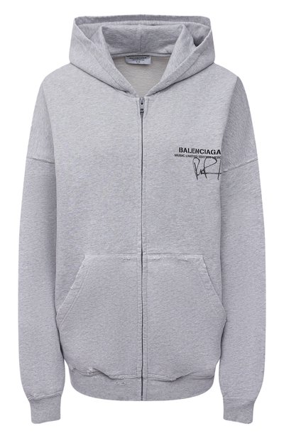 Женский хлопковая толстовка BALENCIAGA, арт. 674728/TLV56