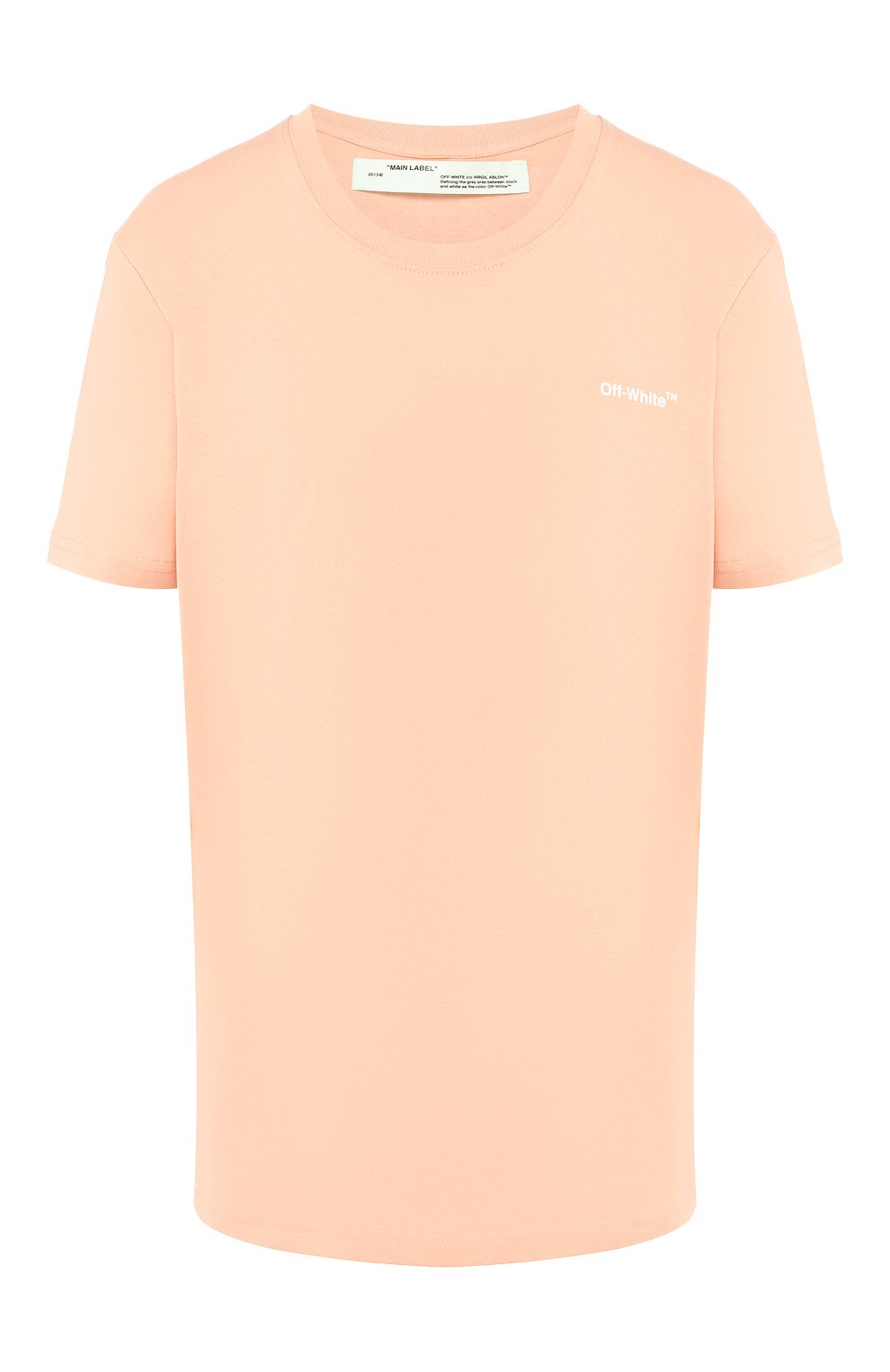 Хлопковая футболка OFF-WHITE, арт. 0WAA049R19B070440303, фото 1