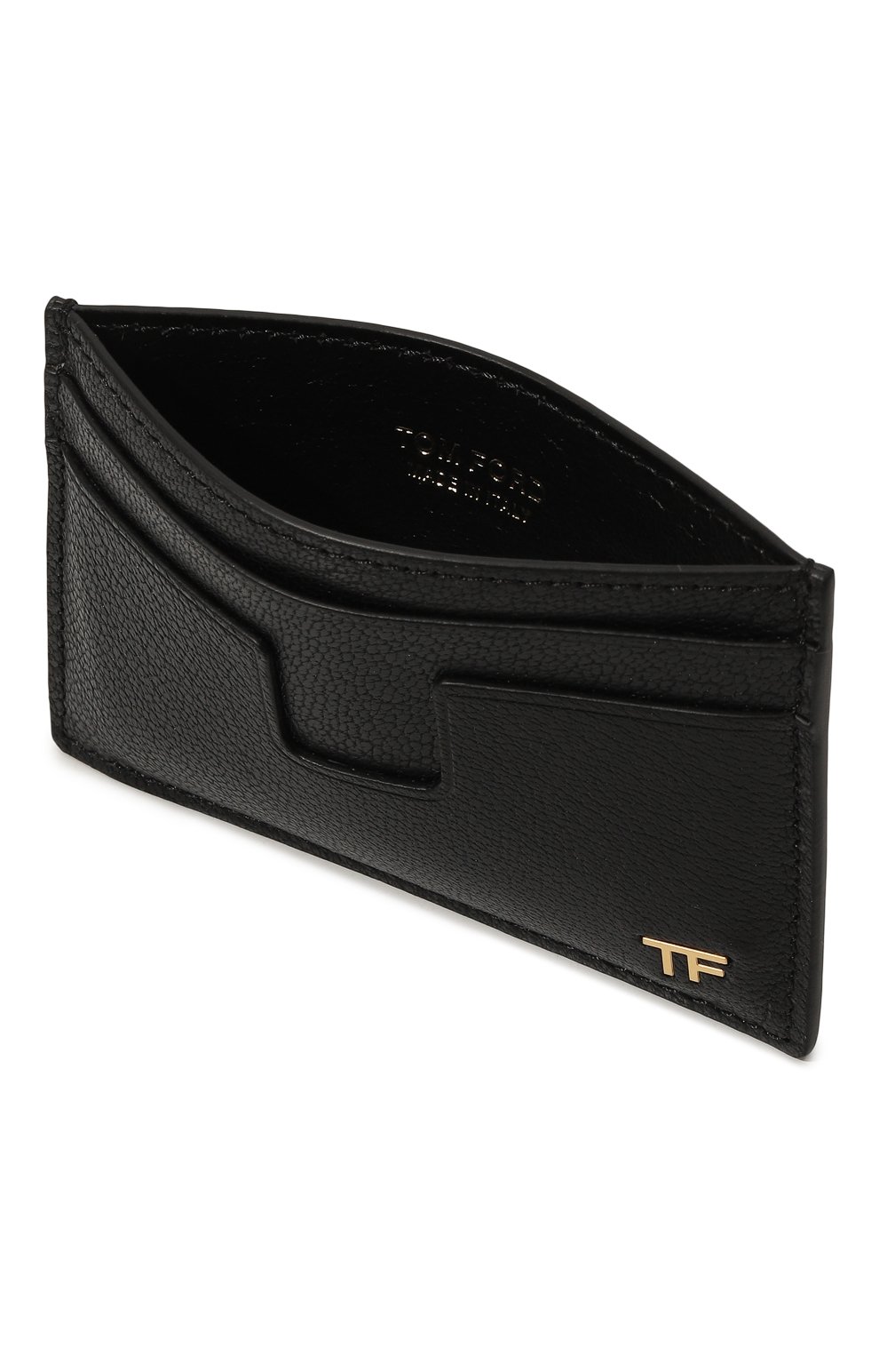 Кожаный футляр для кредитных карт TOM FORD черного цвета по цене 34950 руб., арт. YM232T/LG0020, фото 3 Кожаный футляр для кредитных карт TOM FORD, арт. YM232T/LG0020, фото 3