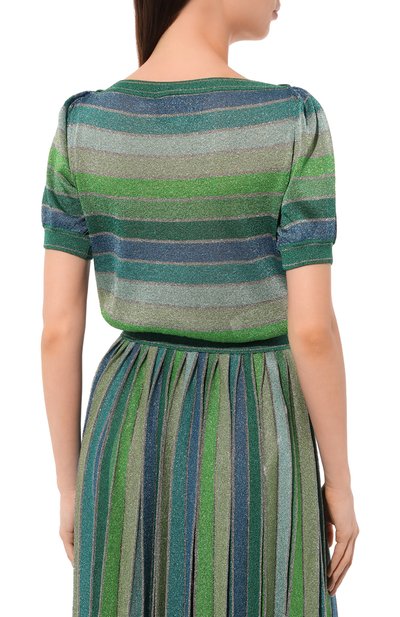 Топ GUCCI зеленого цвета по цене 128160 руб., арт. 663180 XKBYO, фото 4 Топ GUCCI, арт. 663180 XKBYO, фото 4