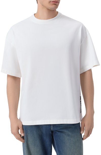 Хлопковая футболка JIL SANDER, арт. J22GC0277/J20347, фото 3
