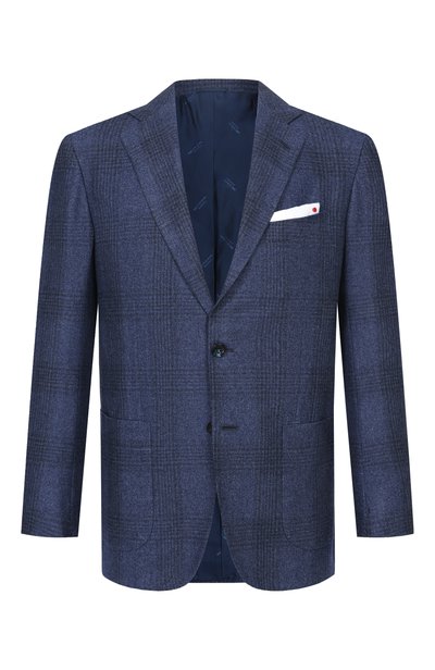 Мужской пиджак из кашемира и хлопка KITON, арт. UG81K0189I