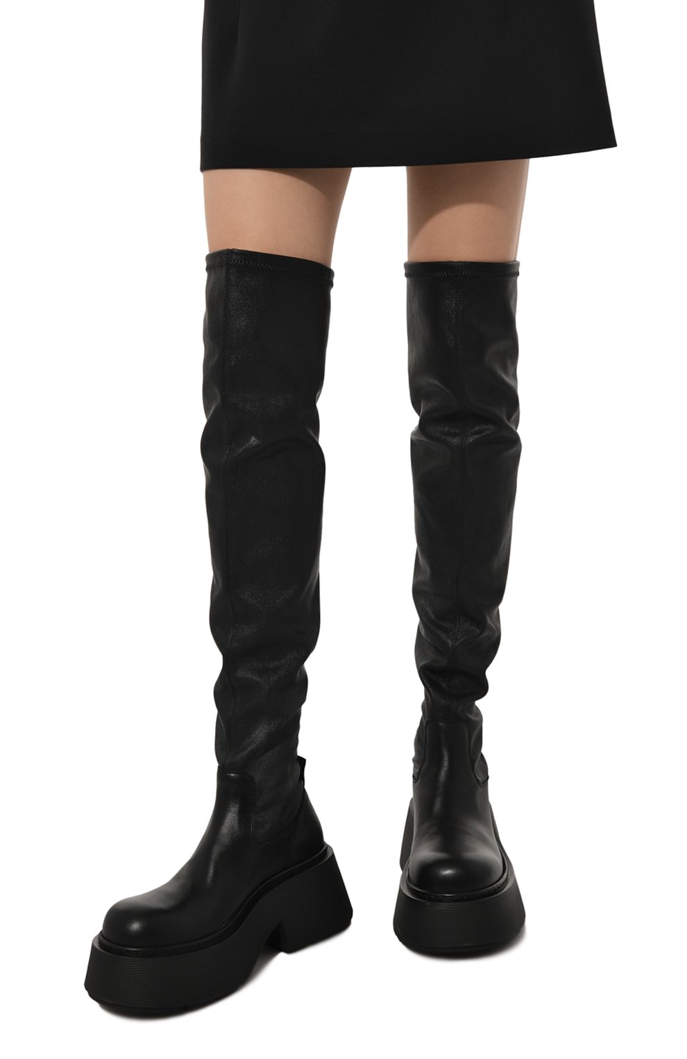 Комбинированные ботфорты stripy VIC MATIE, арт. 1F2162D_D30B0XB001, фото 3