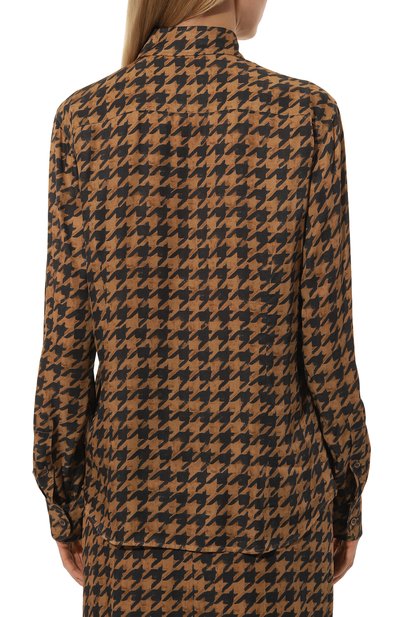 Рубашка из вискозы DRIES VAN NOTEN, арт. 242-010707-9088, фото 4