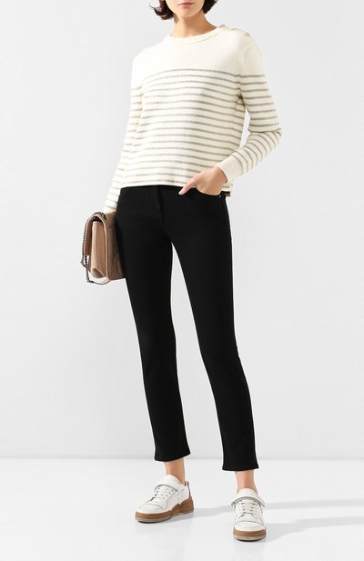 Кожаные кеды sl24 SAINT LAURENT, арт. 602732/04L80, фото 2