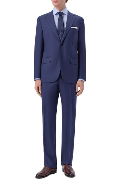 Кожаные оксфорды KITON коричневого цвета по цене 420000 руб., арт. USSA094N00100, фото 2 Кожаные оксфорды KITON, арт. USSA094N00100, фото 2