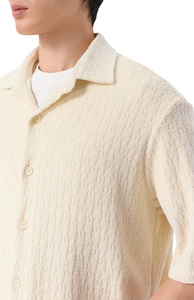 Хлопковая рубашка OFF-WHITE, арт. 0MGG013C99JER001, фото 5