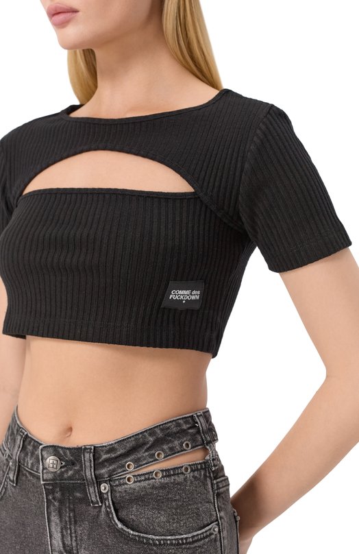Футболка Comme des Fuckdown CFABW01405 Чёрный  CFABW01405 Фото 5