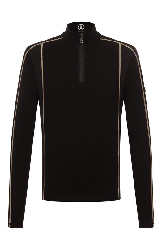 Джемпер из лиоцелла и шерсти Bogner 51089228 Чёрный 51089228