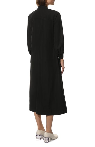 Хлопковое платье JIL SANDER, арт. JSPU500606-WU245200, фото 4