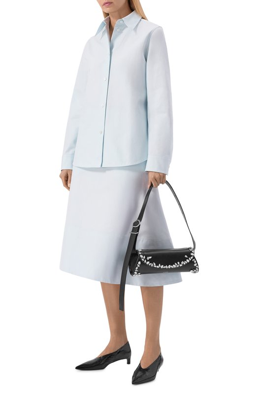 Сумка Cannolo small Jil Sander J07WD0023/P5610 Чёрный  J07WD0023/P5610 Фото 3