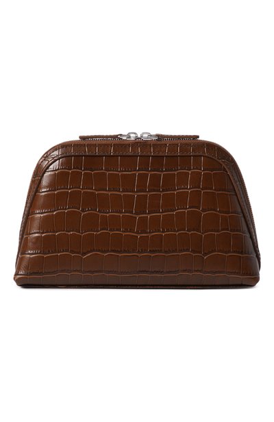 Женская кожаная косметичка vanity 12 STOREEZ, арт. 141414