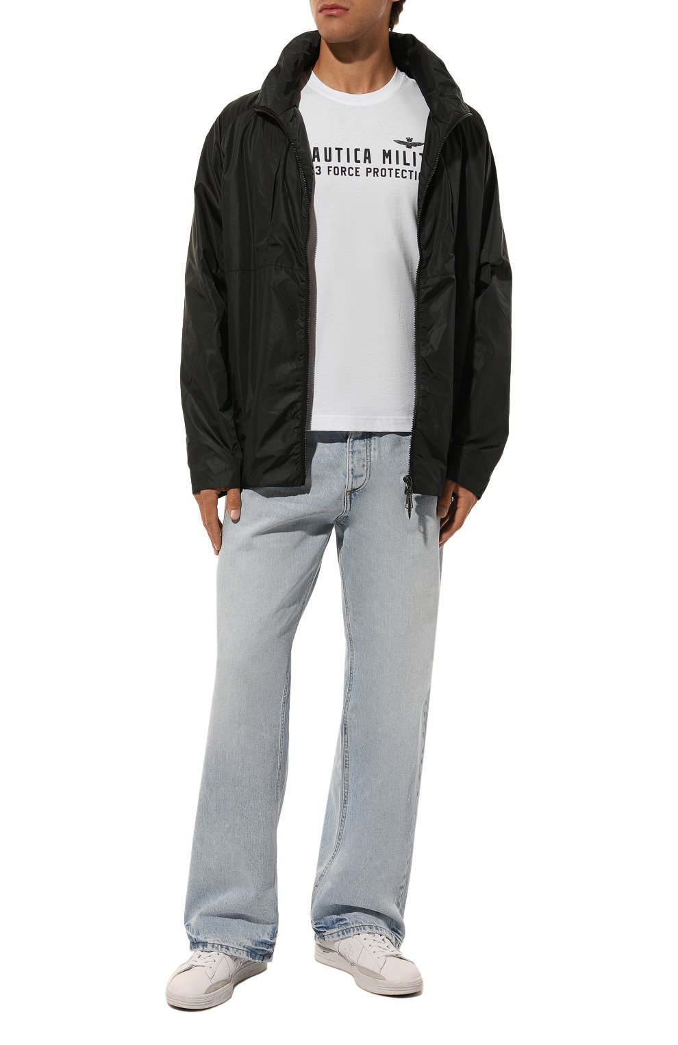 Хлопковая футболка AERONAUTICA MILITARE, арт. N0STS1942J538, фото 2