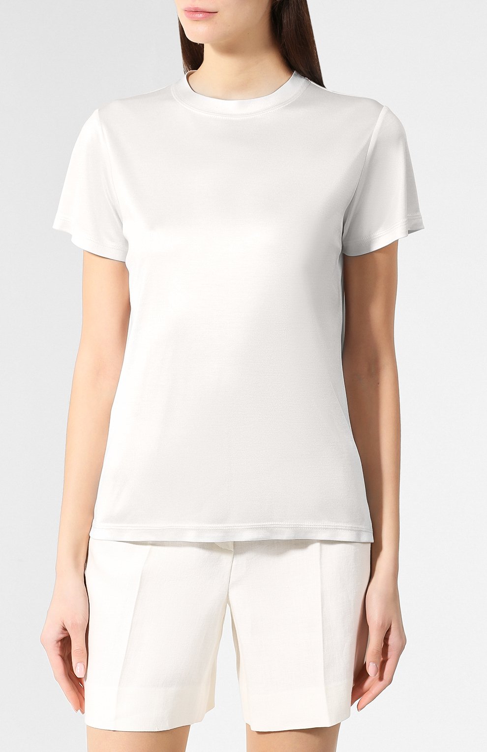 Шелковая футболка KITON, арт. D47439K09R10, фото 3