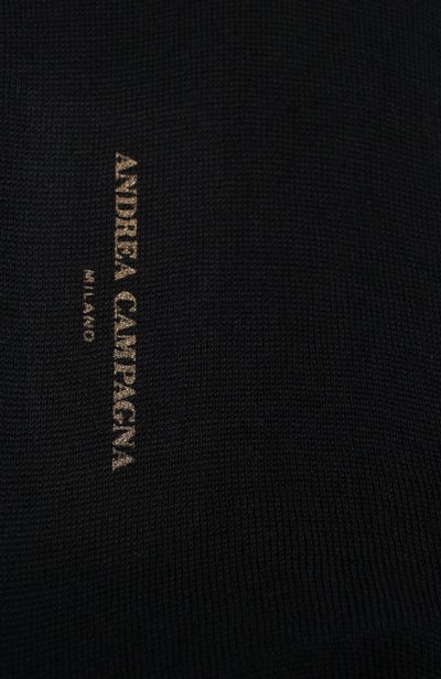 Шерстяные носки ANDREA CAMPAGNA черного цвета по цене 6800 руб., арт. MC004UN0006XX, фото 2 Шерстяные носки ANDREA CAMPAGNA, арт. MC004UN0006XX, фото 2