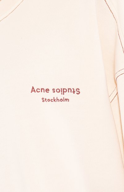 Хлопковый свитшот ACNE STUDIOS, арт. AI0007, фото 5