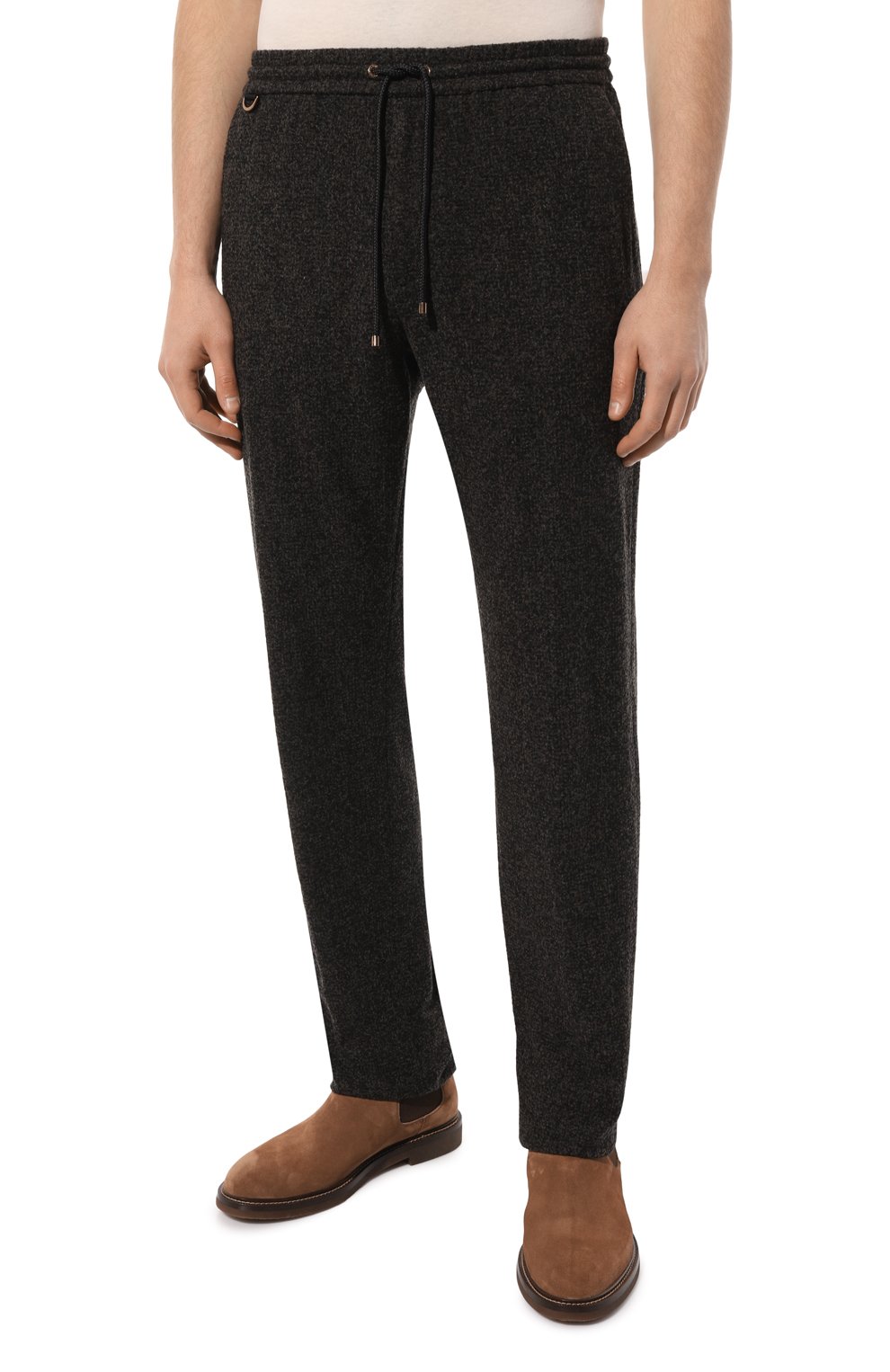 Брюки из шерсти и шелка AGNONA, арт. T706U6E/U1118E, фото 3